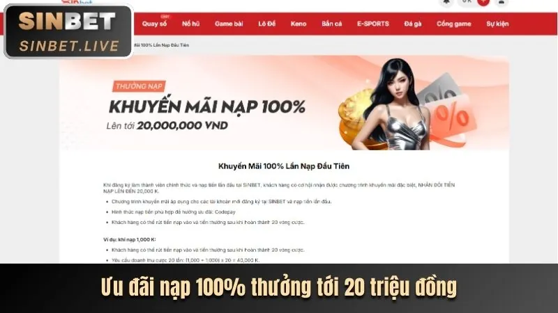 Hoàn trả hàng ngày febet link mới